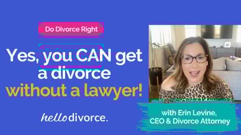 You Can Get a Divorce Without a Lawyer