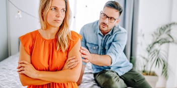 man reaches out to his ex who is mad at him